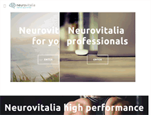 Tablet Screenshot of neurovitalia.com